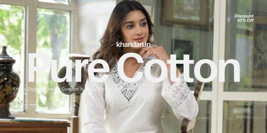 Ethnic Elegance Meets Comfort in Every Thread of Pure Cotton