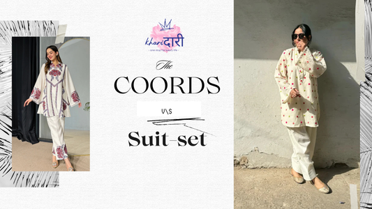 Co-ord set v/s Suit set: An Ethnic War