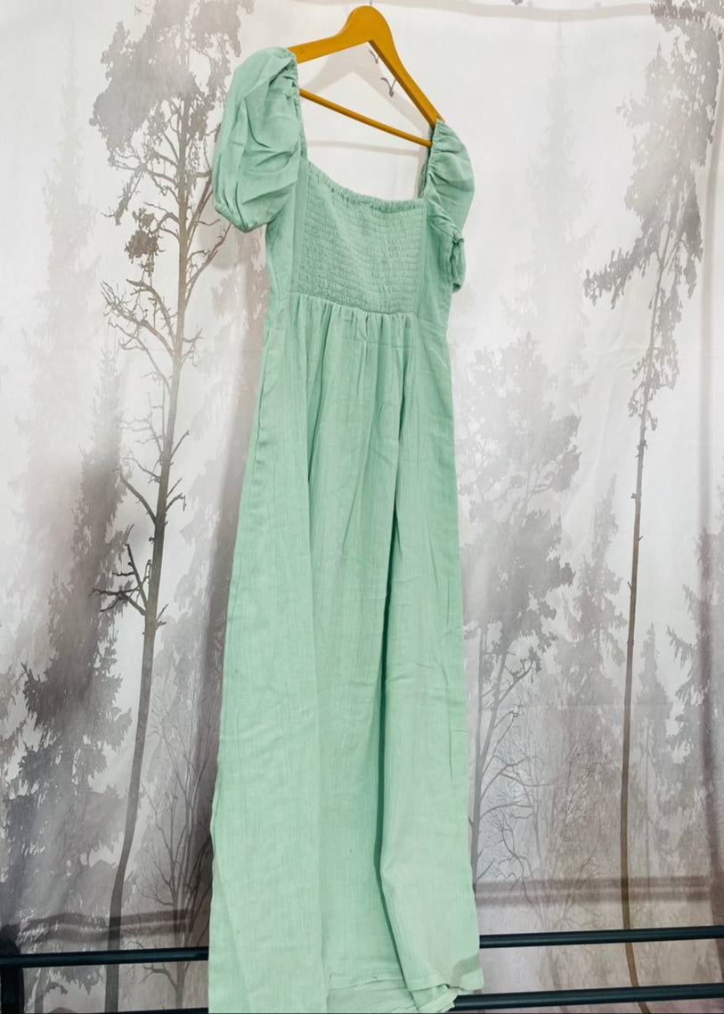 Gorgeous Look Cotton One Piece Dress D6136