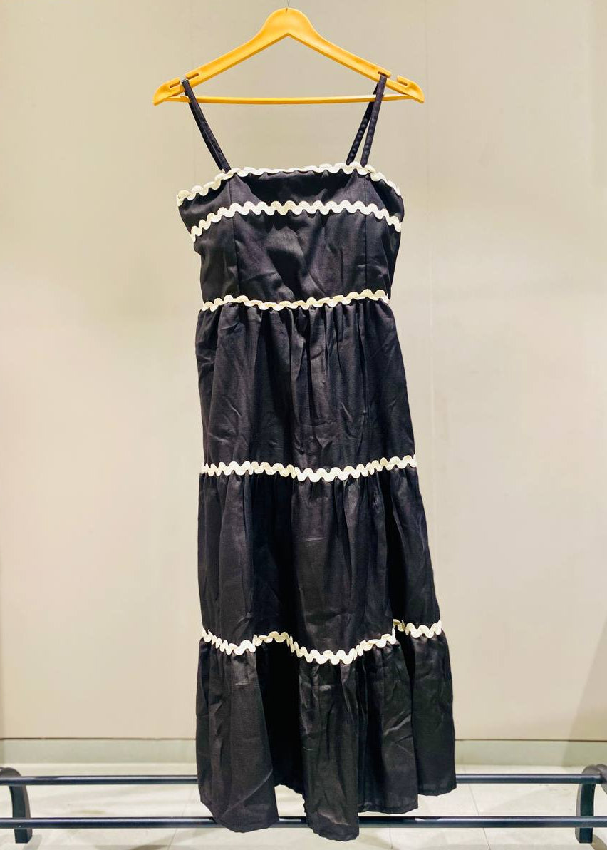 Stylish Look Cotton One Piece Dress D6138