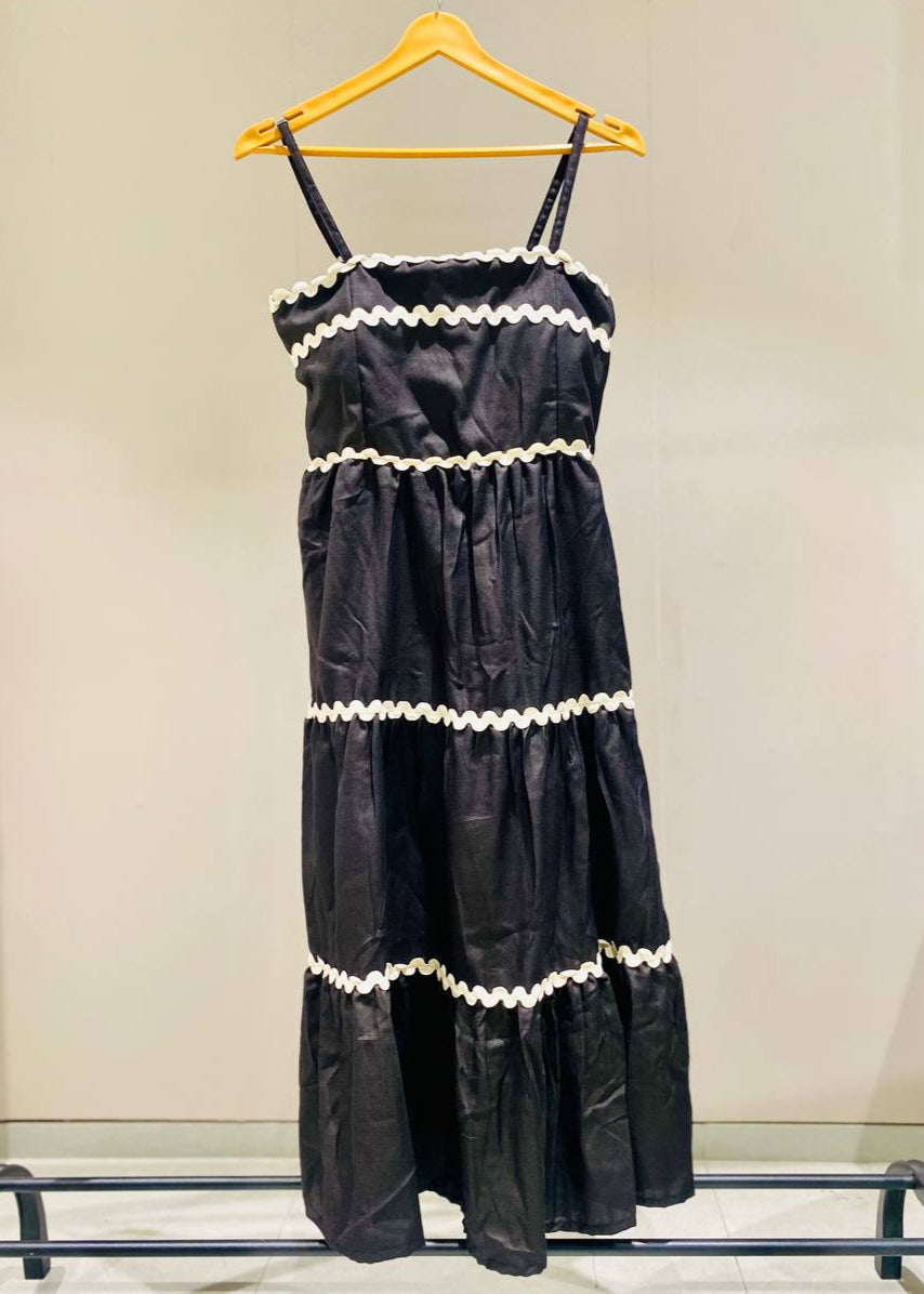 Stylish Look Cotton One Piece Dress D6138