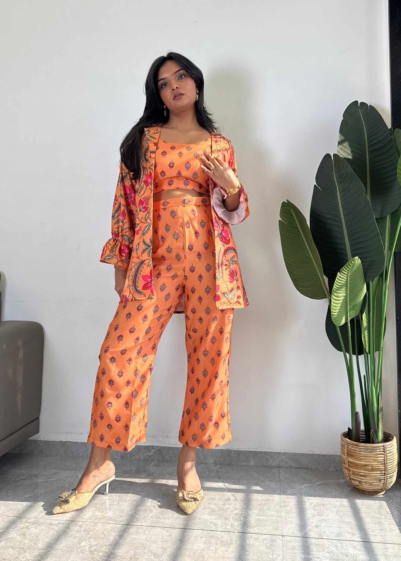 Relaxed Glam: Comfortable Yet Fashionable Cord Set