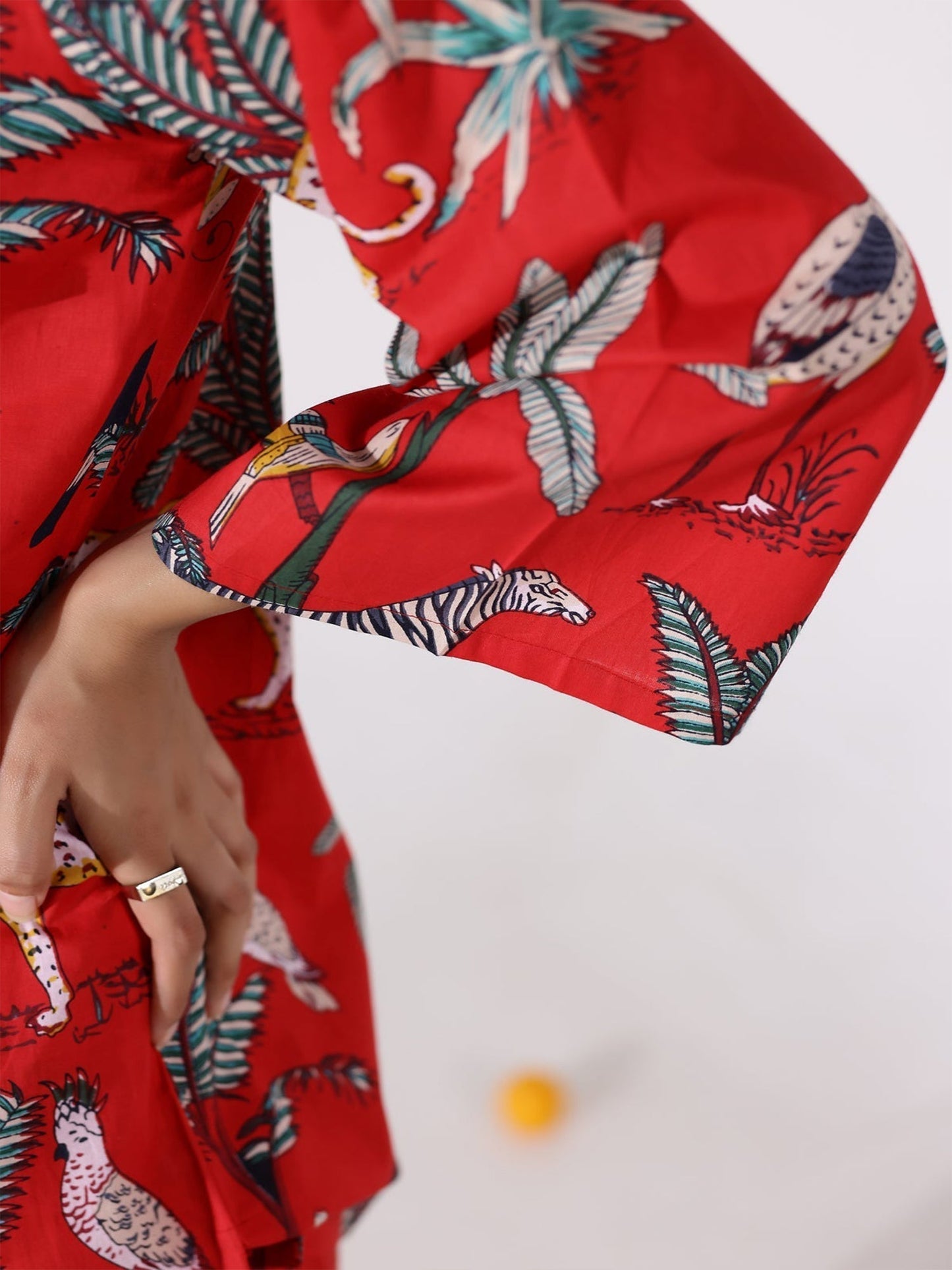 The Botanical Cotton Coord Set D6025 - kharidari