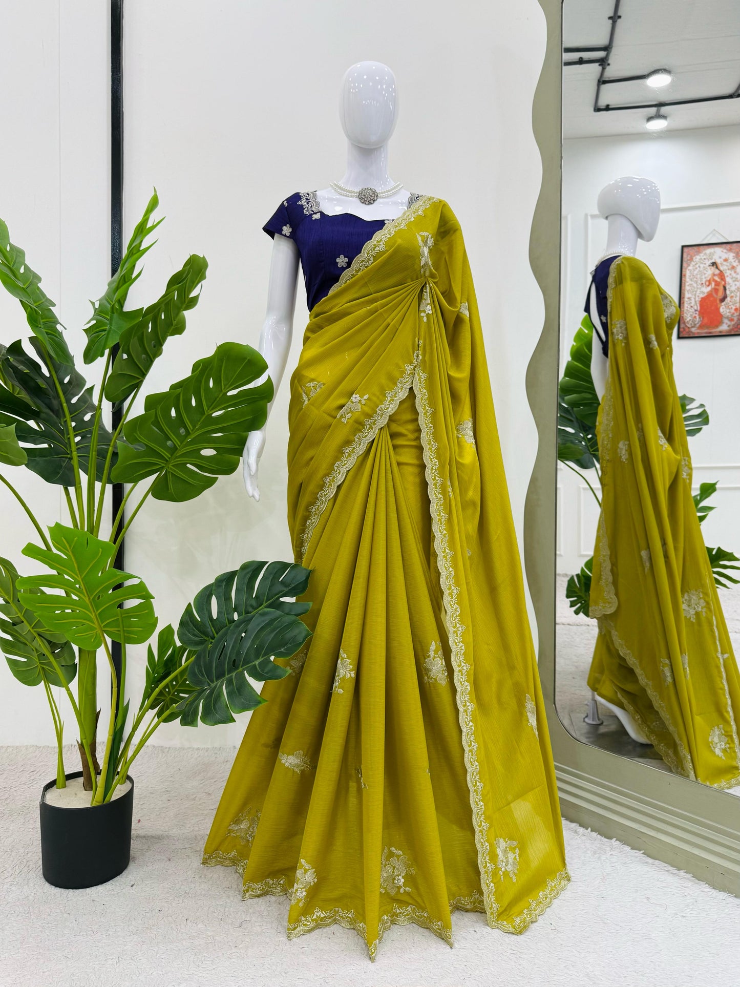 Women's Designer Work Saree KD-579