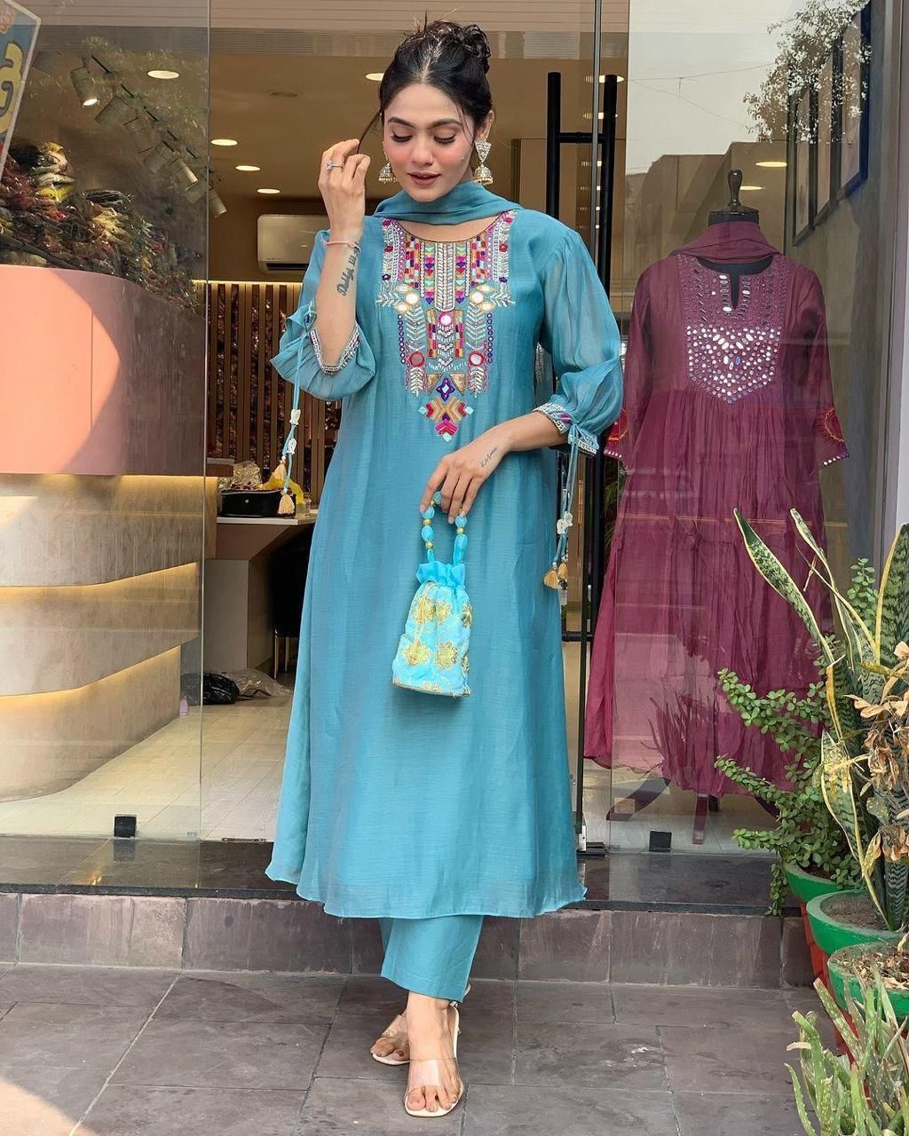 Timeless Beauty Ethnic Ensemble D6154