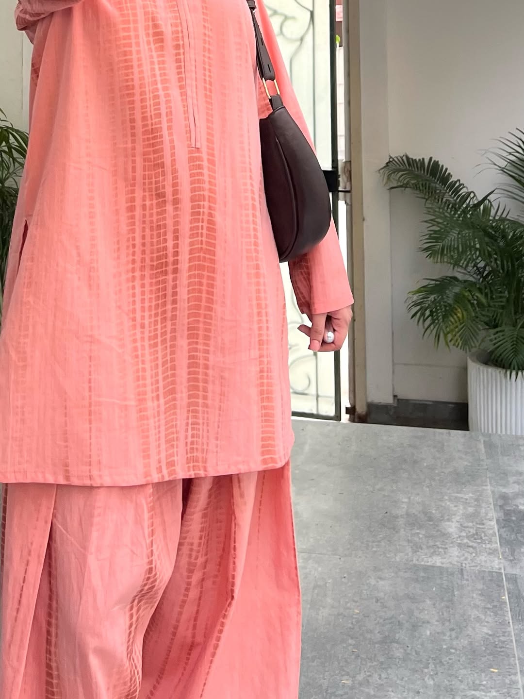 Blush Shibori Tie-Dye Co-ord Set D6301