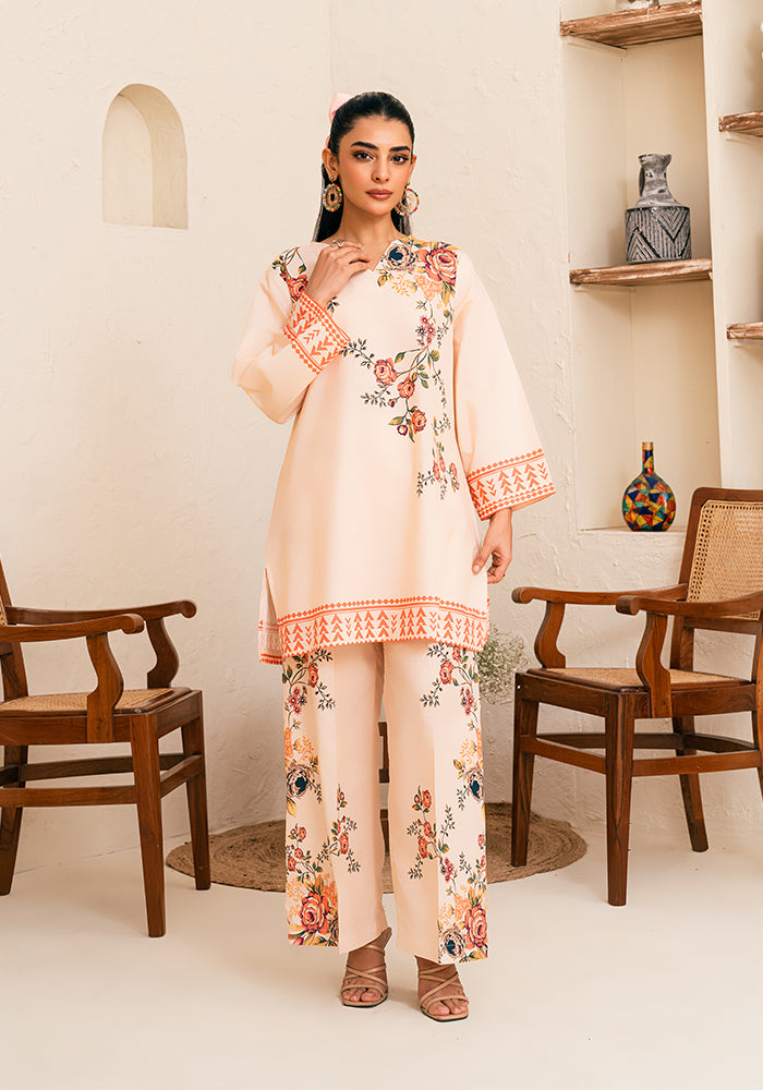 Everyday Comfort Raymond Cotton Flower Print Co-ord D6160