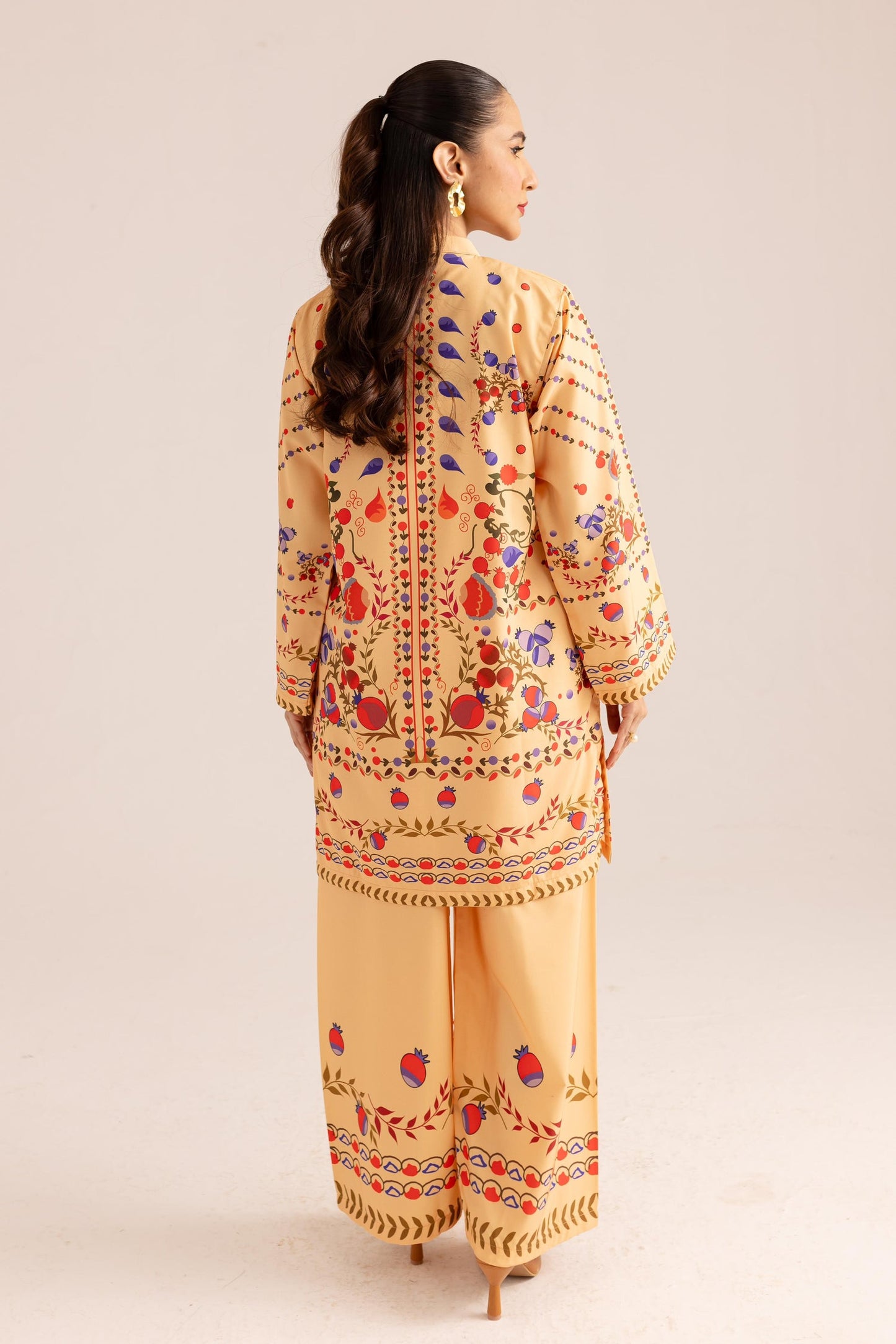 Stylish Malai Satin Co ord Set D6112