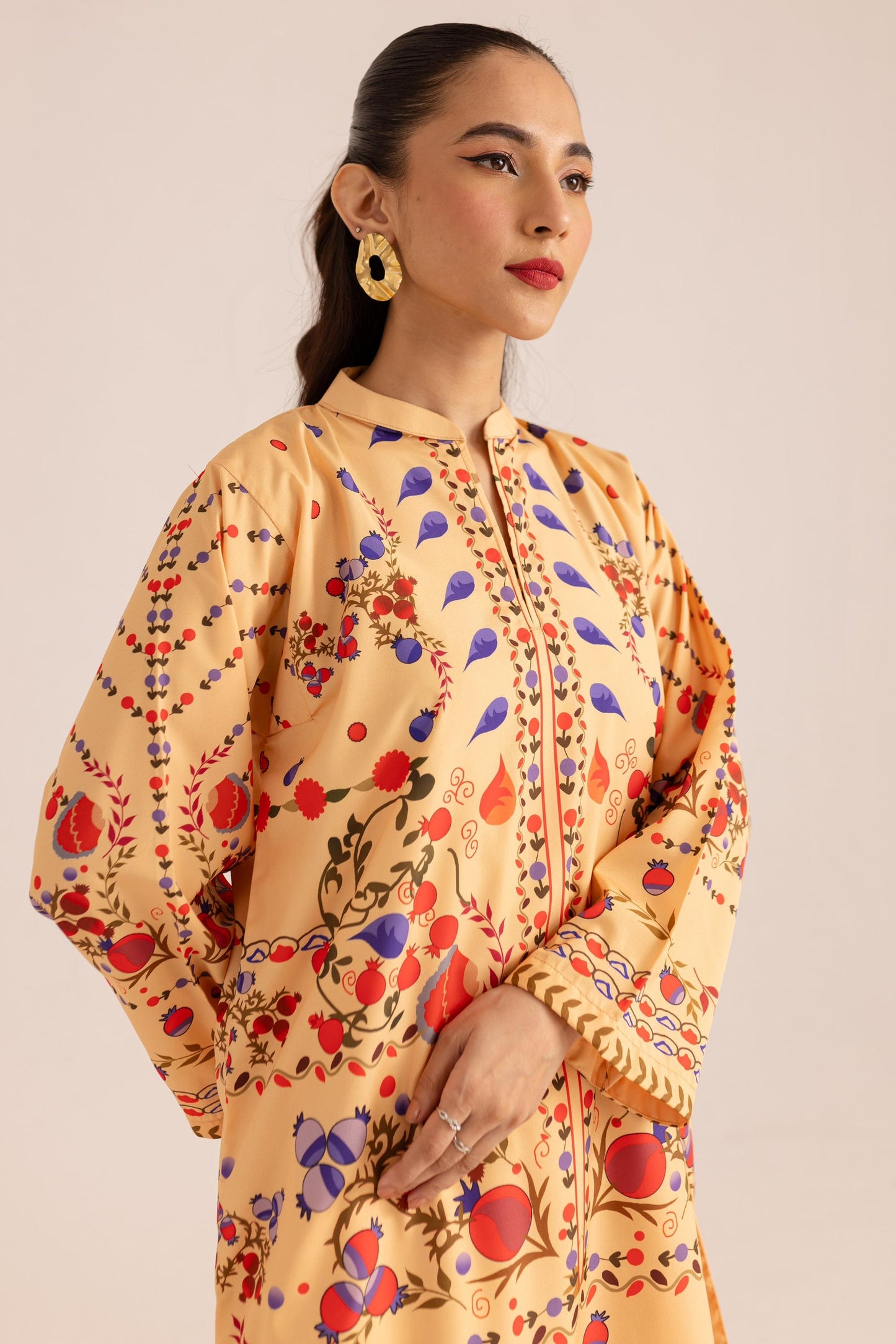 Stylish Malai Satin Co ord Set D6112