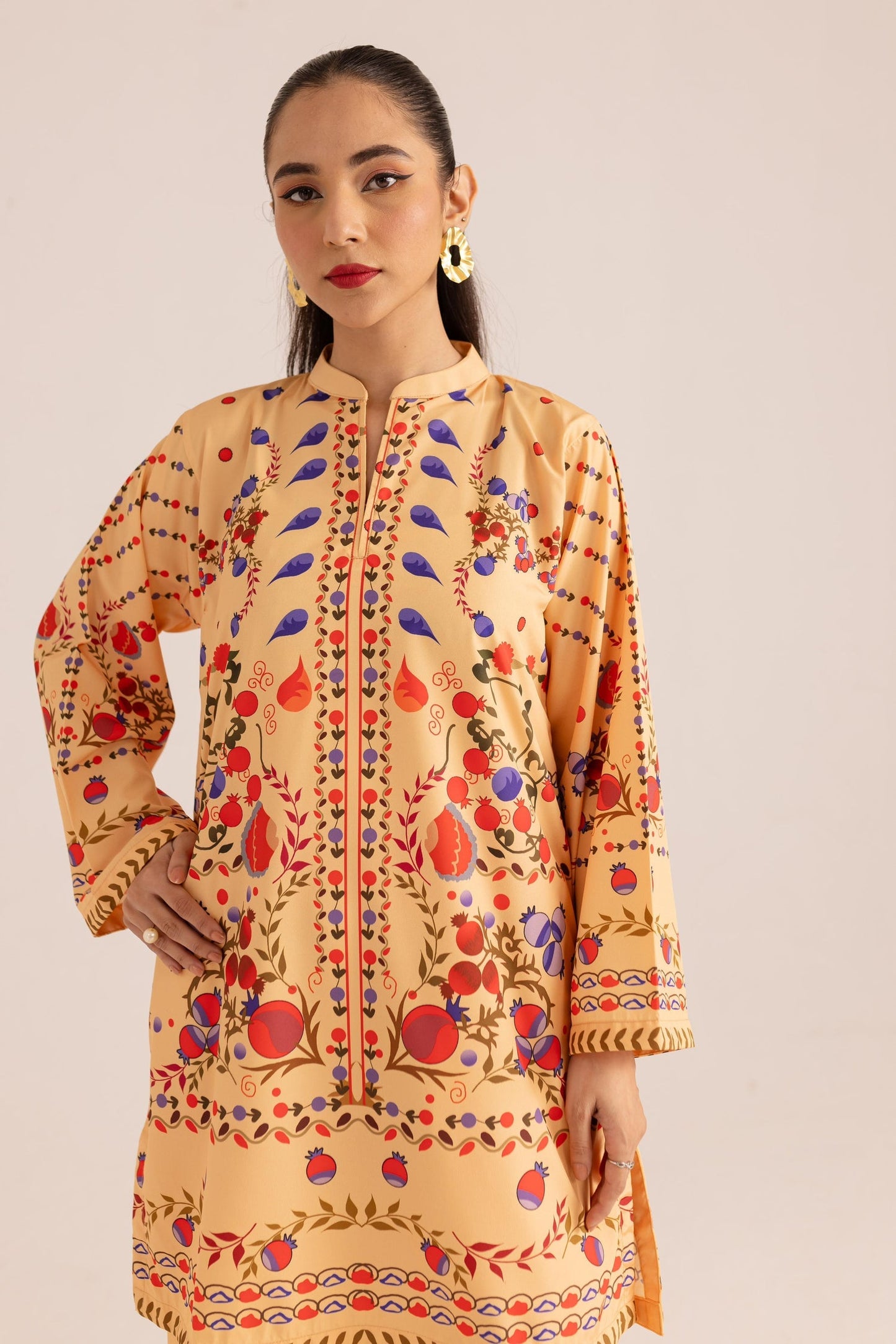 Stylish Malai Satin Co ord Set D6112 - kharidari