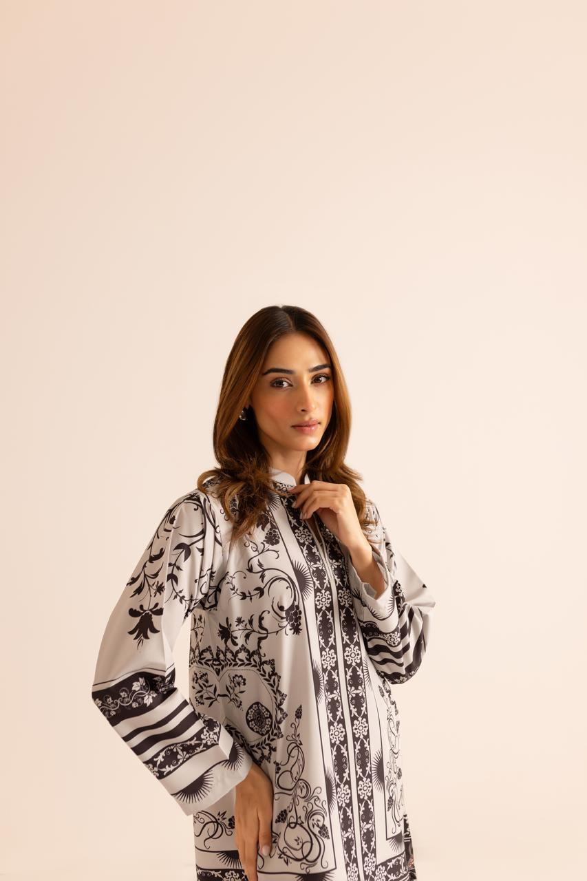 Stylish Printed Polycotton Co-ord Set D6068