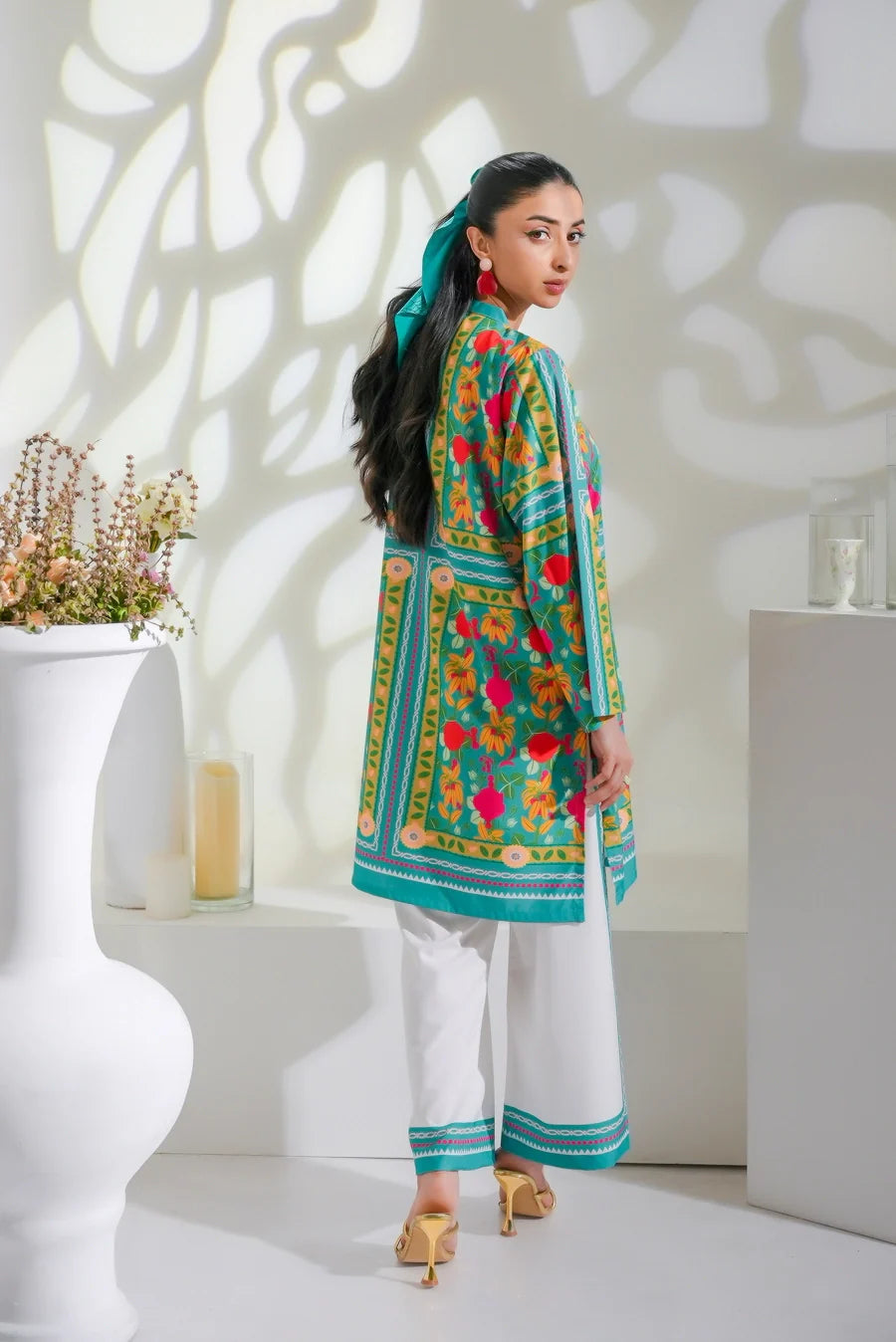 Women's Trendy Printed Co-ord Set D6195