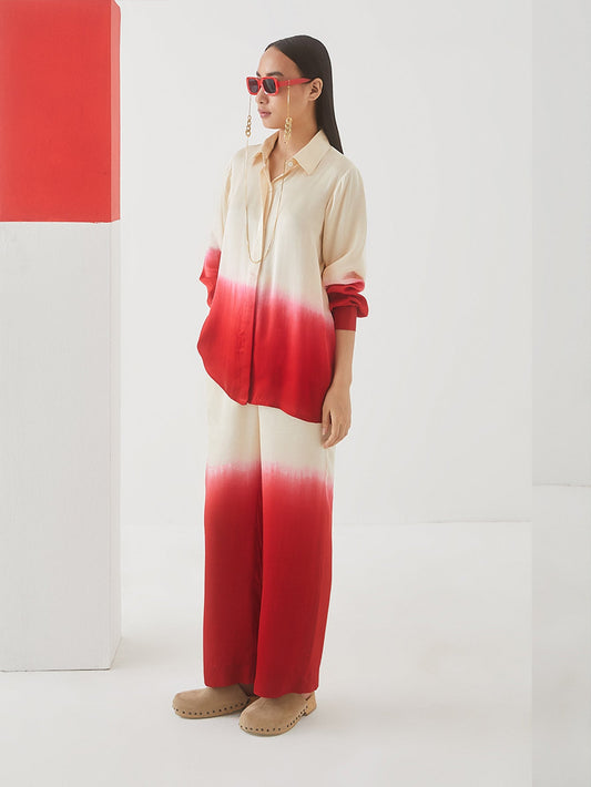 Women’s Stylish Dual Color Co-Ord Set VT-01130 - kharidari