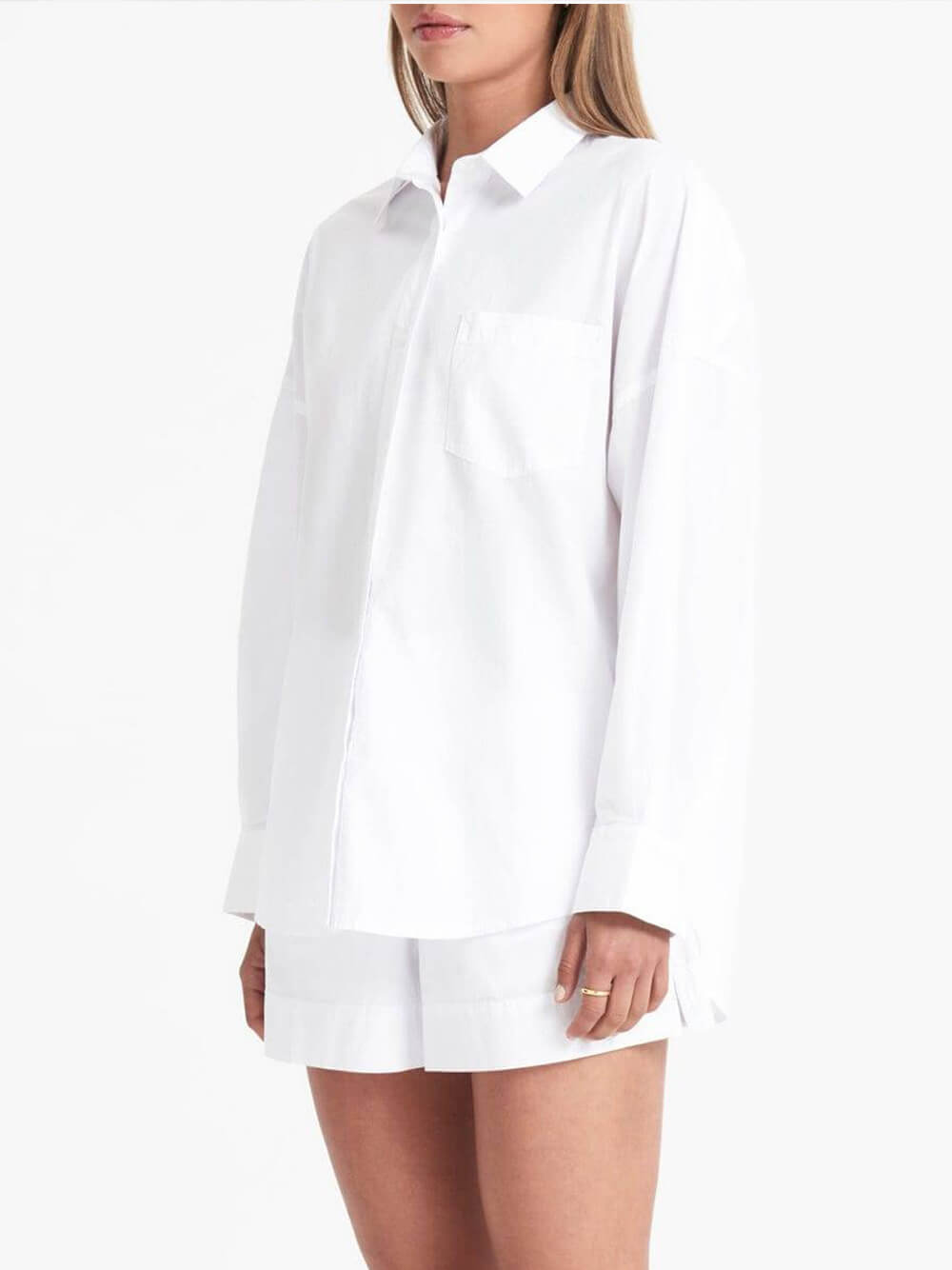 Malaika Look Tracksuit Outfit In White VT-01119-C - kharidari