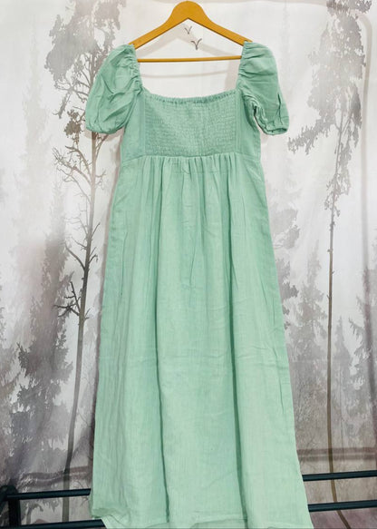 Gorgeous Look Cotton One Piece Dress D6136