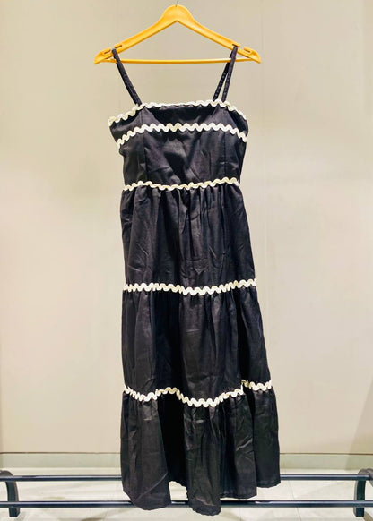 Stylish Look Cotton One Piece Dress D6138