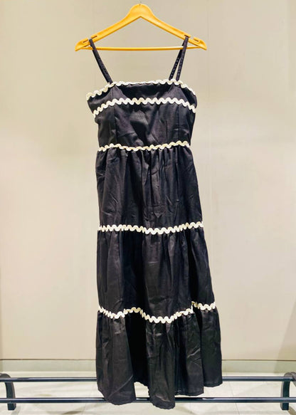 Stylish Look Cotton One Piece Dress D6138