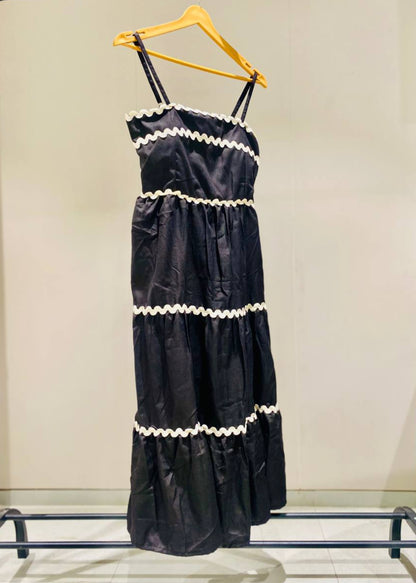 Stylish Look Cotton One Piece Dress D6138