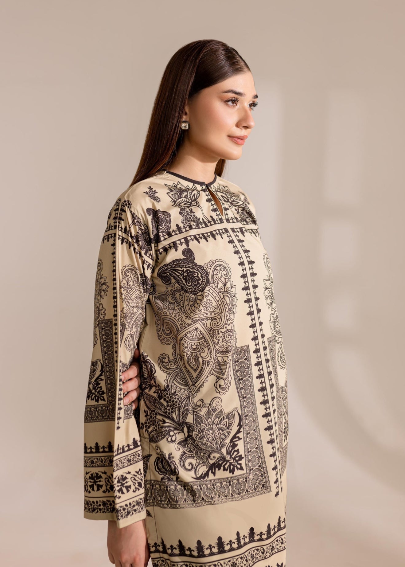 Twin Peaks Co-ord To Elevate Your Look D6126 - kharidari