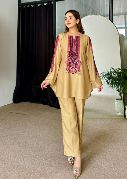 Sunlit Sage Coord Set D6052 - kharidari