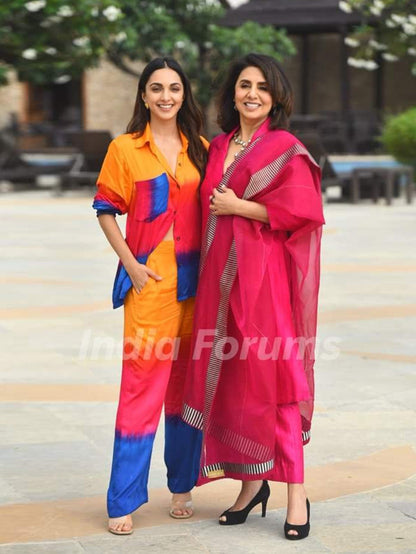 Kiara Advani Rainbow Cord Set Vt-01098 - kharidari