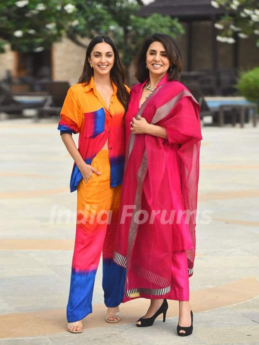 Kiara Advani Rainbow Cord Set Vt-01098 - kharidari