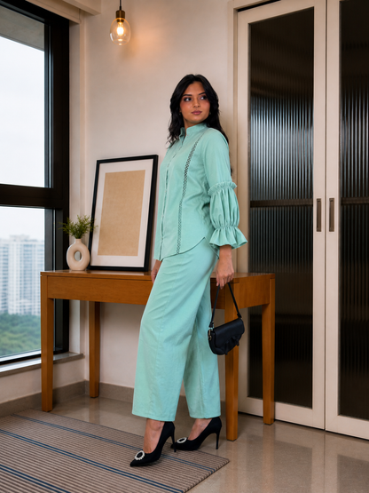 Cool & Confident Grey Party wear Co-ord Set