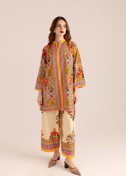 Sleek & Stylish Duo Co-ord Set D6127