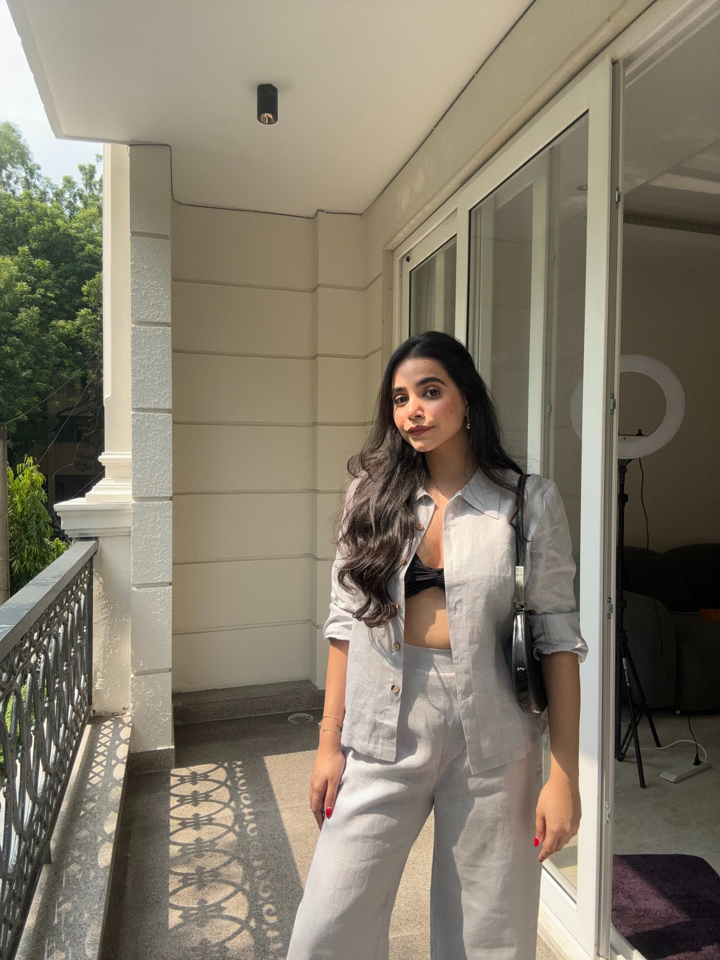 Chic Harmony: The Perfect Co-ord Set D6128 - kharidari