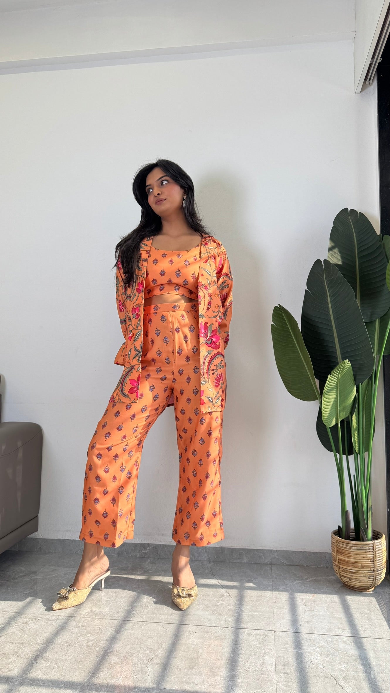 Relaxed Glam: Comfortable Yet Fashionable Cord Set - kharidari