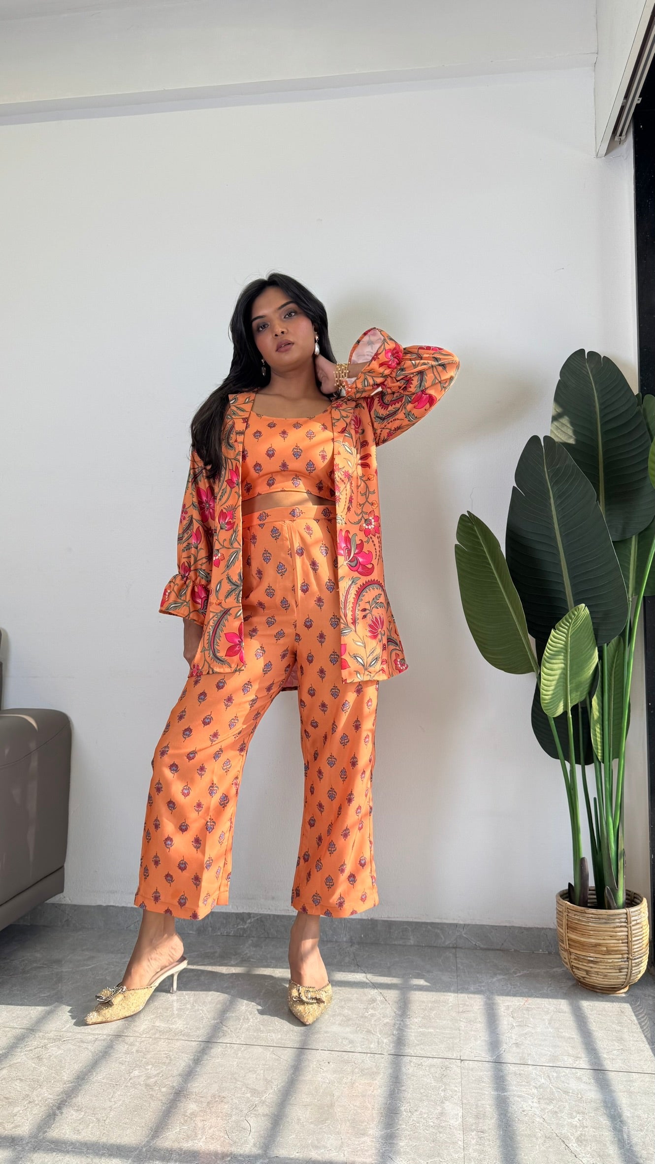 Relaxed Glam: Comfortable Yet Fashionable Cord Set - kharidari