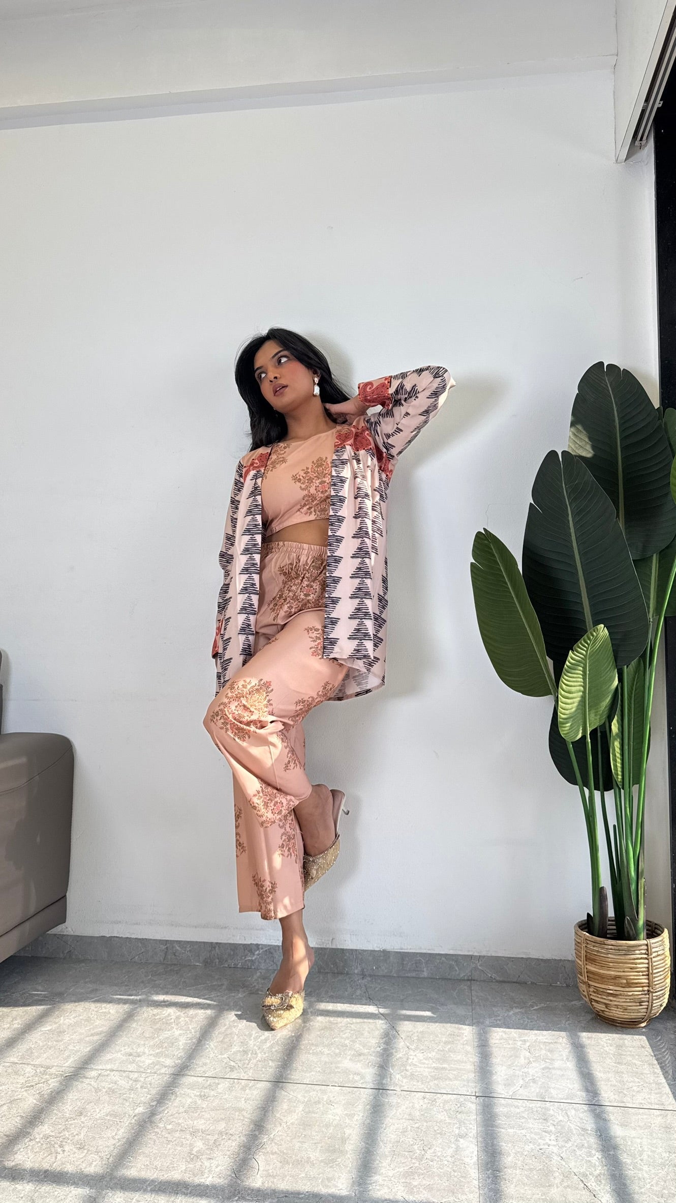 Relaxed Glam: Comfortable Yet Fashionable Cord Set - kharidari