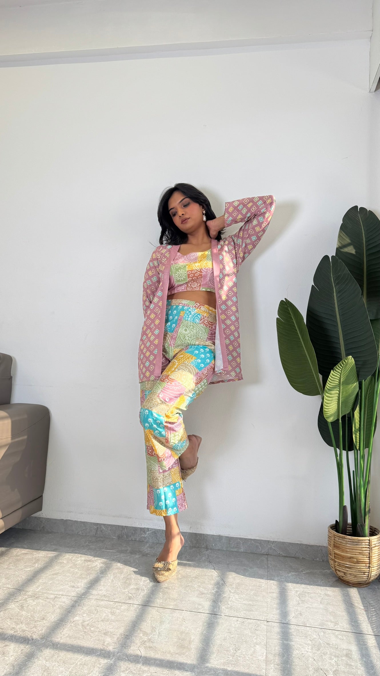 Relaxed Glam: Comfortable Yet Fashionable Cord Set - kharidari