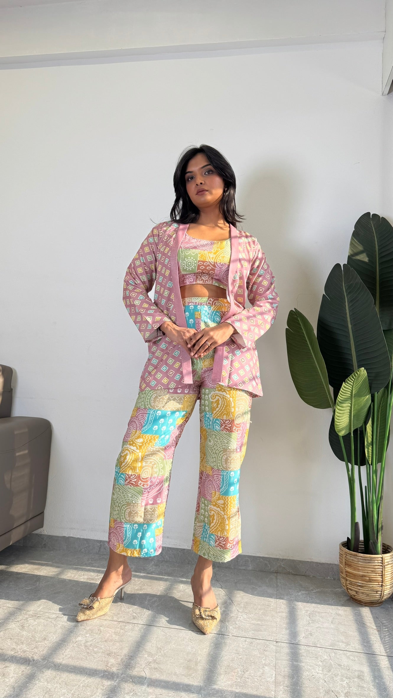 Relaxed Glam: Comfortable Yet Fashionable Cord Set - kharidari