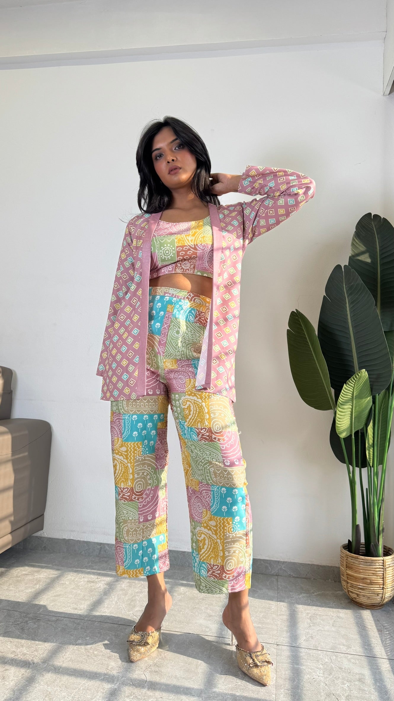 Relaxed Glam: Comfortable Yet Fashionable Cord Set - kharidari