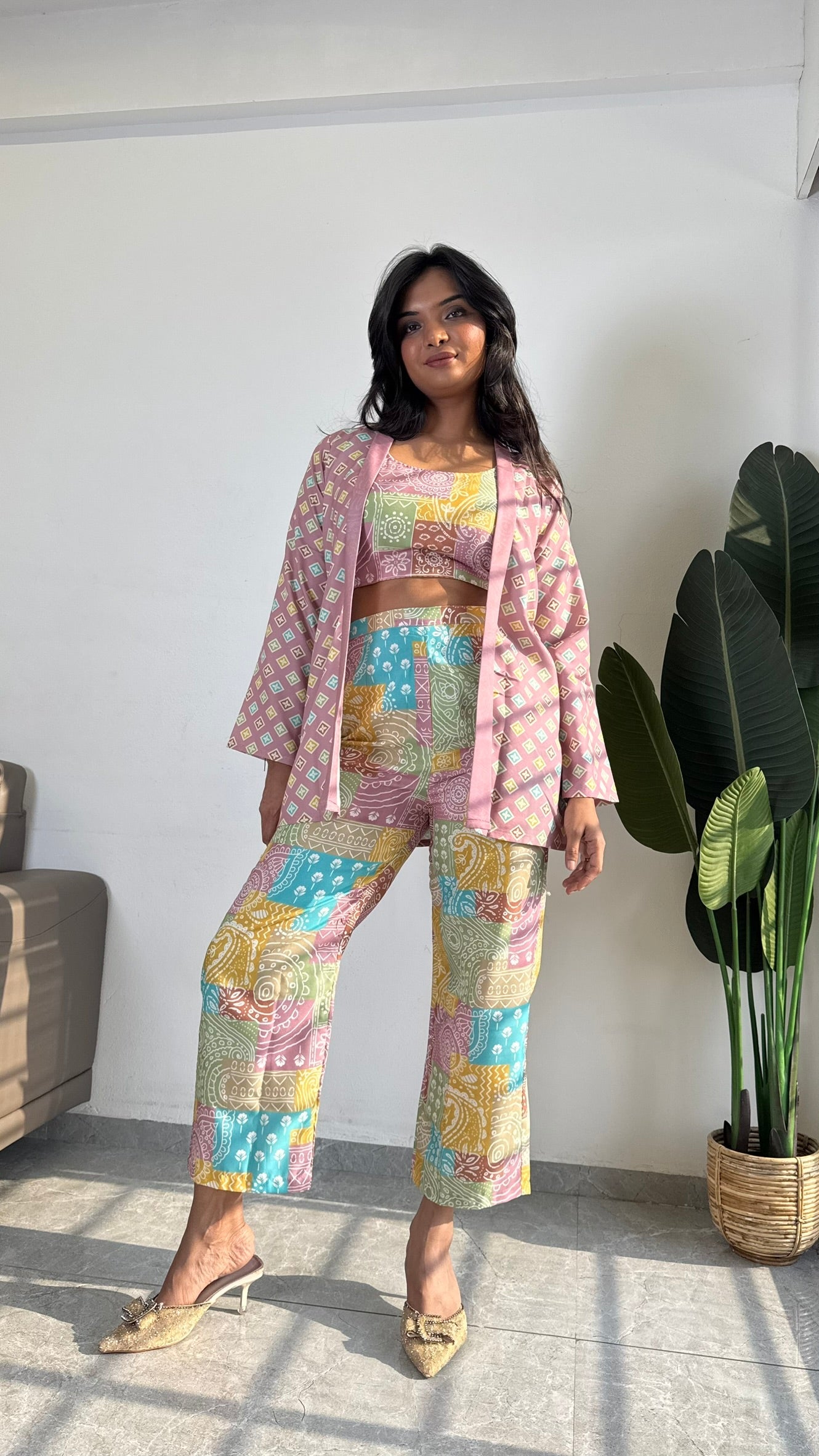 Relaxed Glam: Comfortable Yet Fashionable Cord Set - kharidari