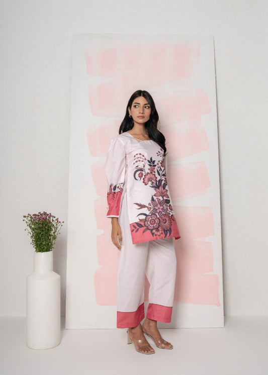 Two-Piece Perfection Co-ord Set D6229 - kharidari