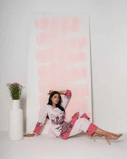 Two-Piece Perfection Co-ord Set D6229 - kharidari