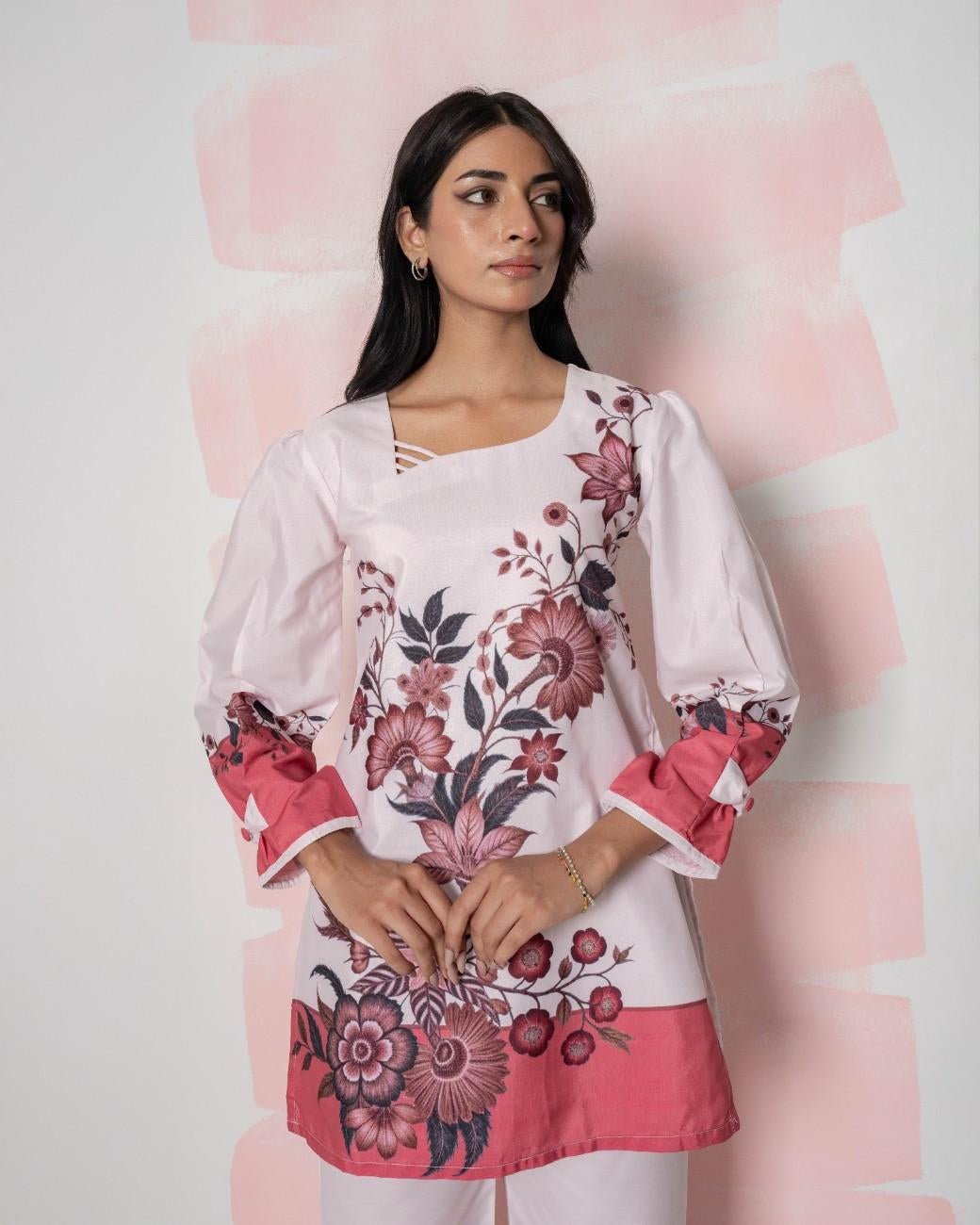 Two-Piece Perfection Co-ord Set D6229 - kharidari