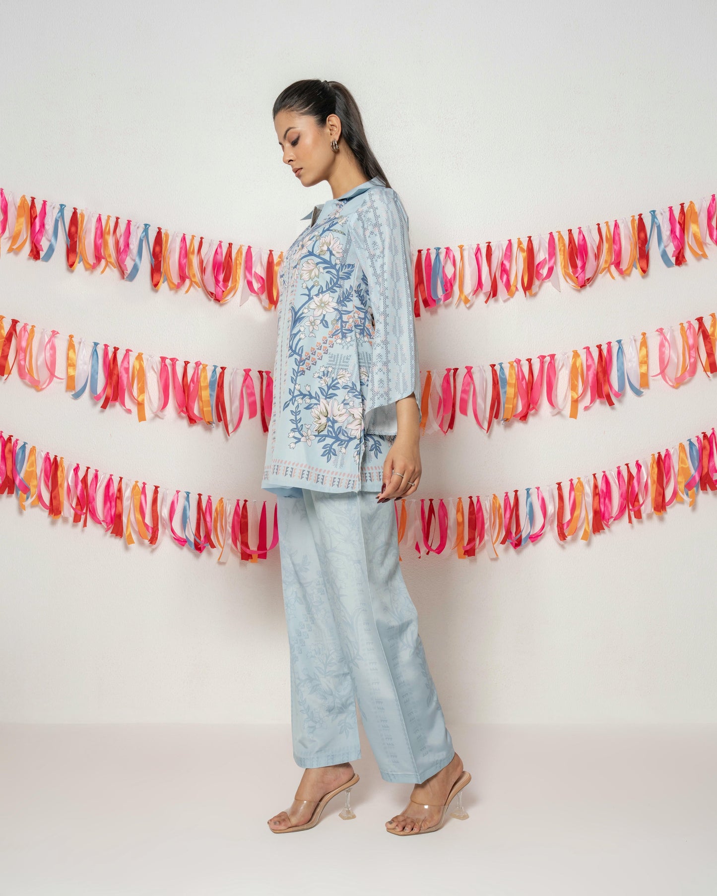 Off-Duty Vibes Co-ord Set D6241 - kharidari