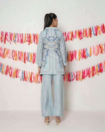 Off-Duty Vibes Co-ord Set D6241 - kharidari