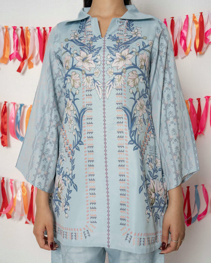 Off-Duty Vibes Co-ord Set D6241 - kharidari