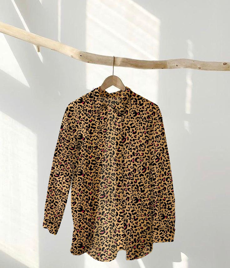 Cheeta Printed Shirt 7024