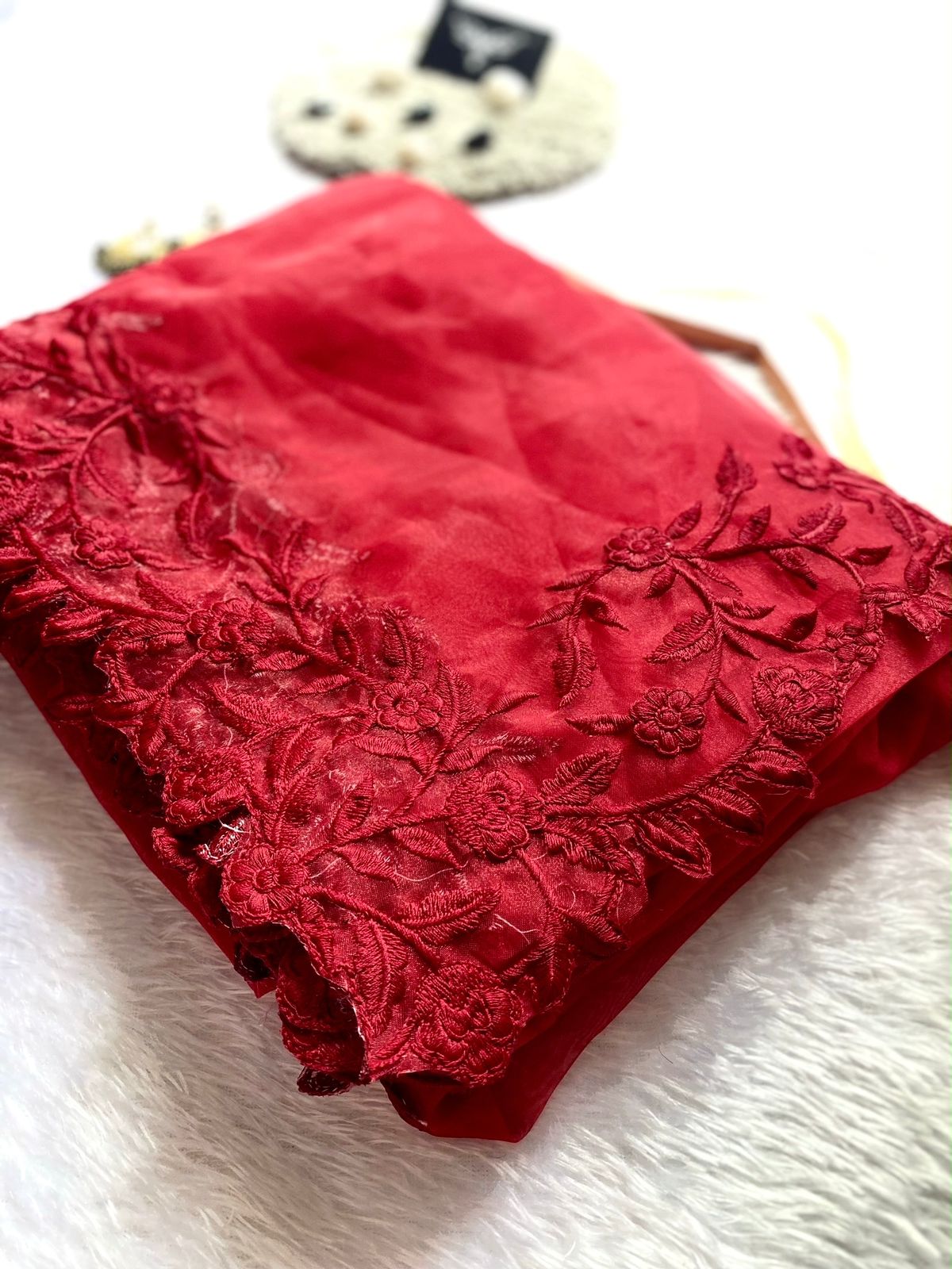 Trendy Organza Silk Saree VT-635