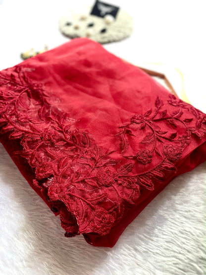 Trendy Organza Silk Saree VT-635