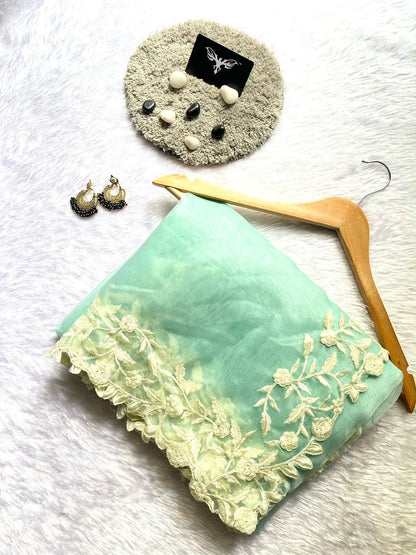 Trendy Organza Silk Saree VT-635