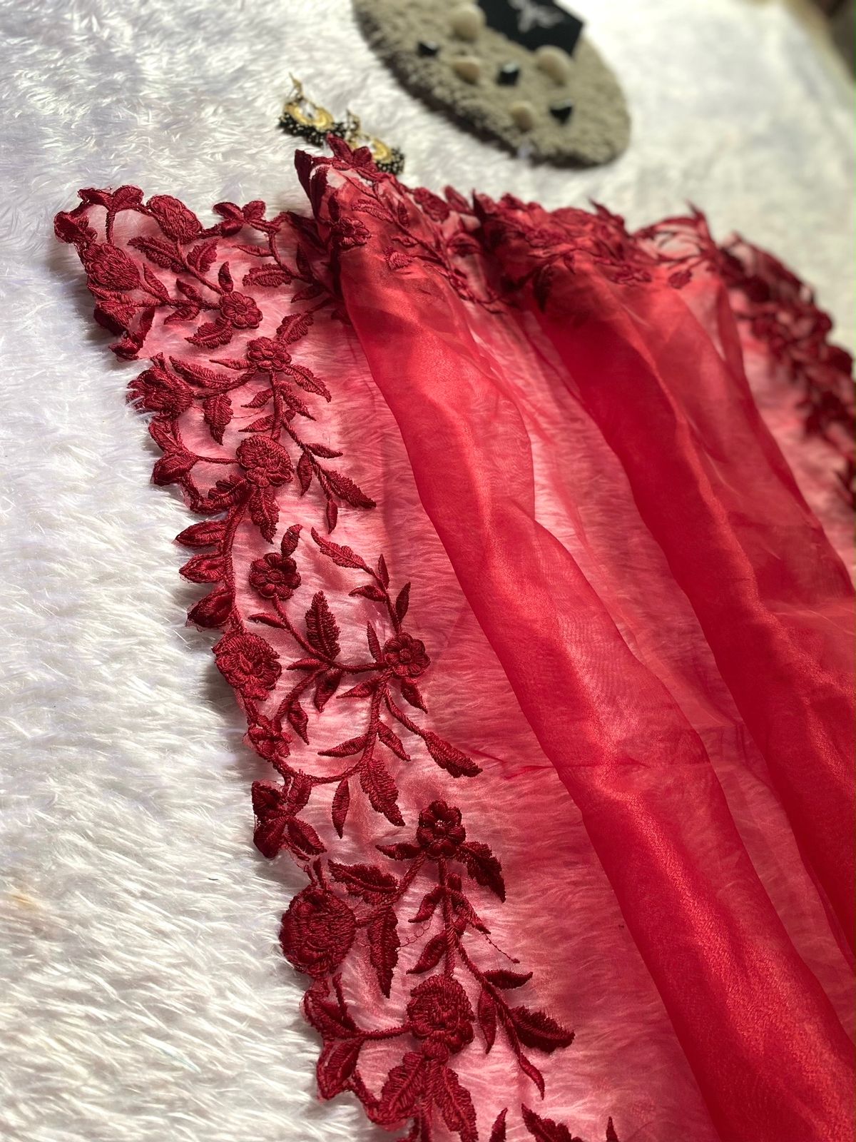 Trendy Organza Silk Saree VT-635