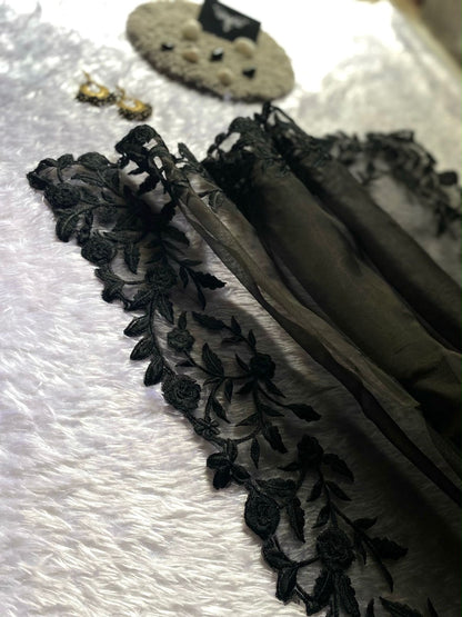 Trendy Organza Silk Saree VT-635