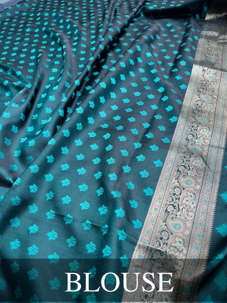 Banarasi Pattern Soft Silk Saree AY- 50106