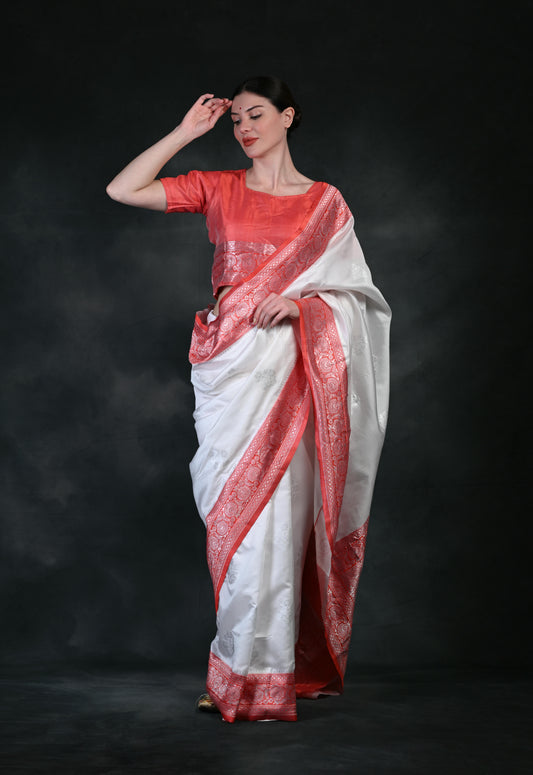 Beautiful Party wear Banarasi Silk Saree AY50113